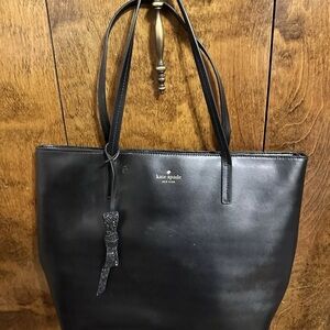 Kate Spade Black Leather Classic Tote
